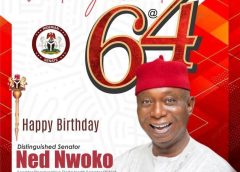 Dafinone Celebrates Senator Ned Nwoko At 64